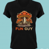 Fun Guy Funny Vintage Mushroom T-shirt HD