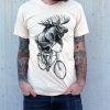 Moose on a bicycle HD
