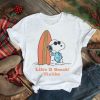 Snoopy Life’s A beach malibu T-shirt HD